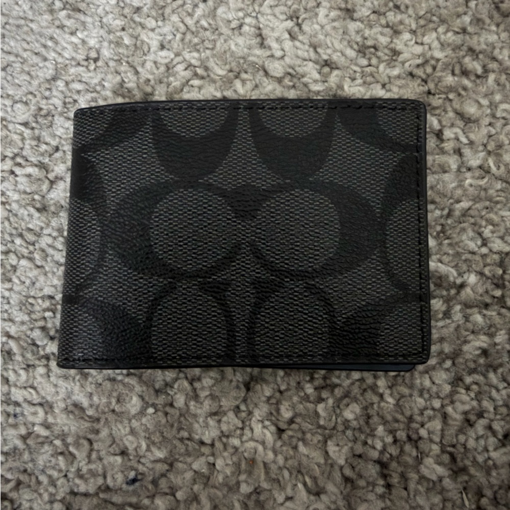 Coach Black Wallet